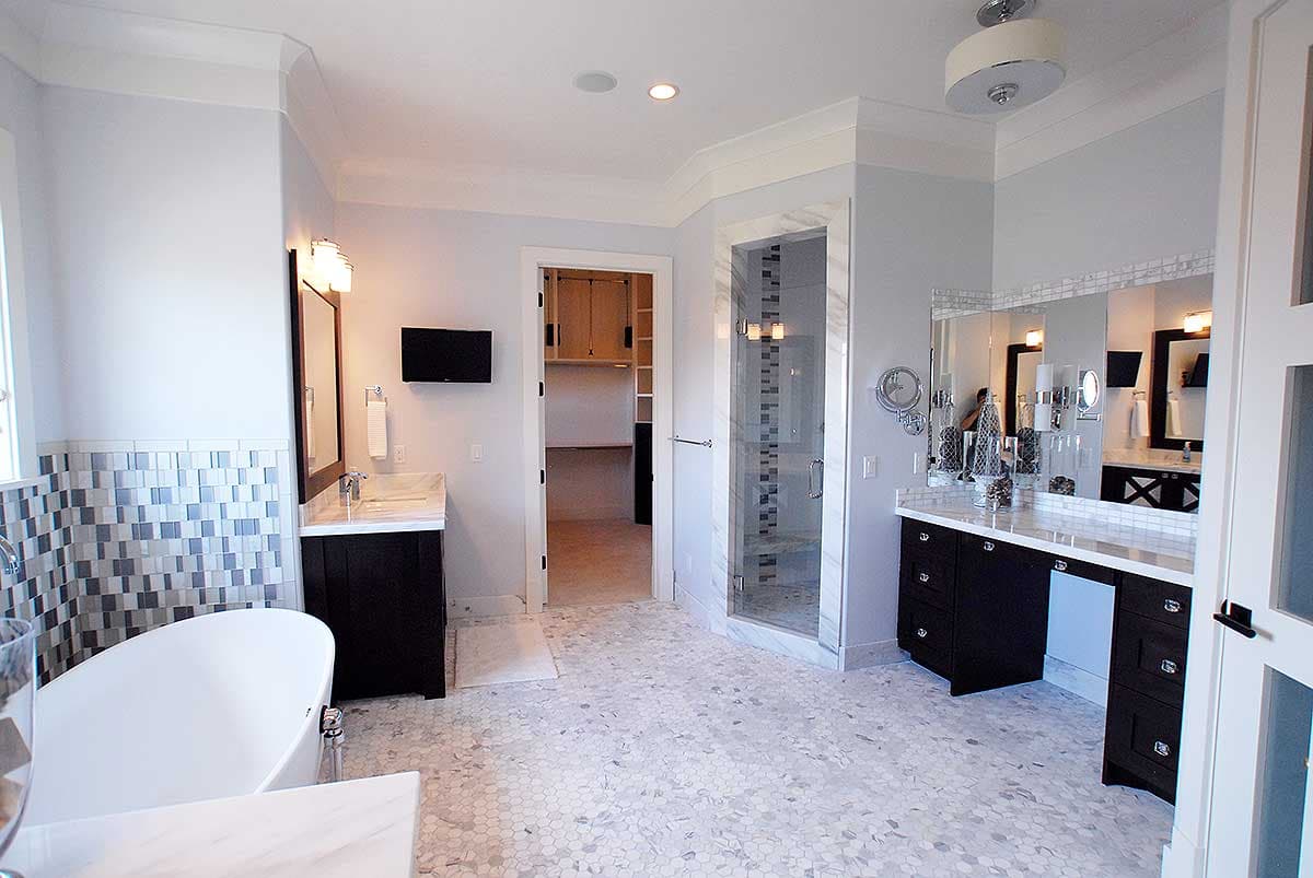 Plan 290027IY: Seven Bedroom Luxury Modern House Planwith Two Laundry Rooms - Image #8 - Contemporary, Modern, Northwest, Prairie