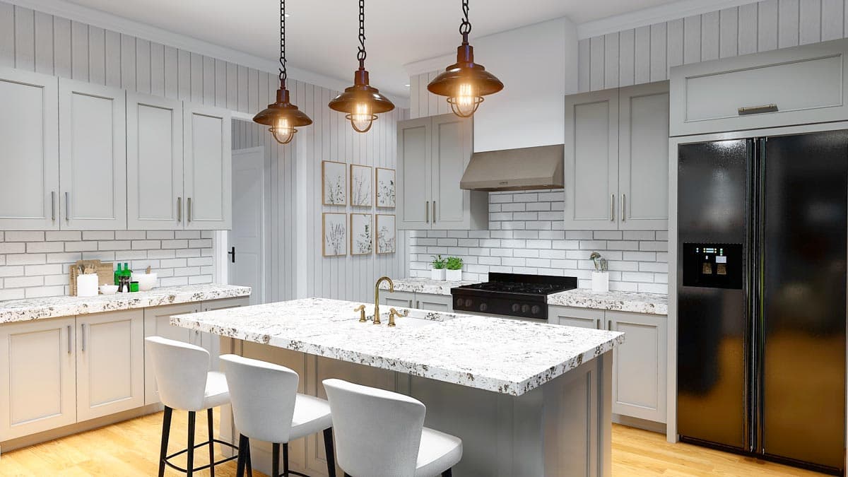 Plan 25630GE: One-Story Farmhouse Plan - Image #4 - Country, New American, Ranch, Southern, Traditional