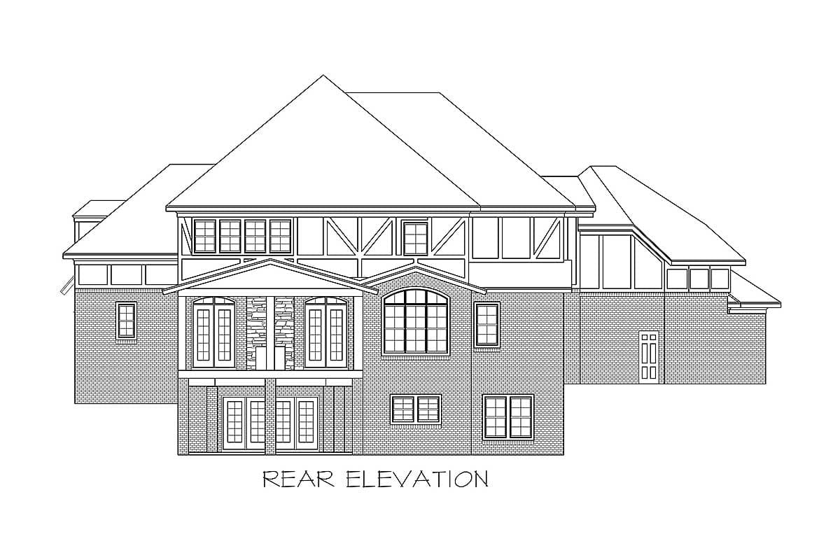 Plan 500000VV: Stunning European House Plan Loaded with Special Details - Image #8 - European, French Country