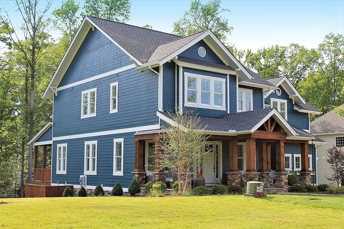 Plan 500001VV: Craftsman Keeper with Beds (and Laundry) Upstairs - Image #6 - Craftsman, New American, Northwest