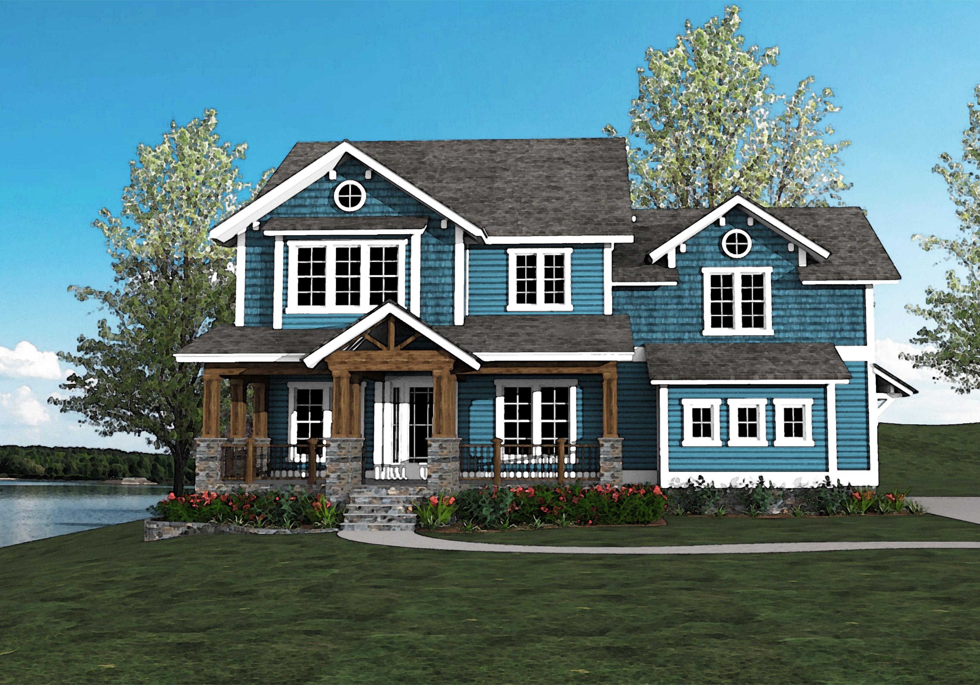 Plan 500001VV: Craftsman Keeper with Beds (and Laundry) Upstairs - Image #26 - Craftsman, New American, Northwest