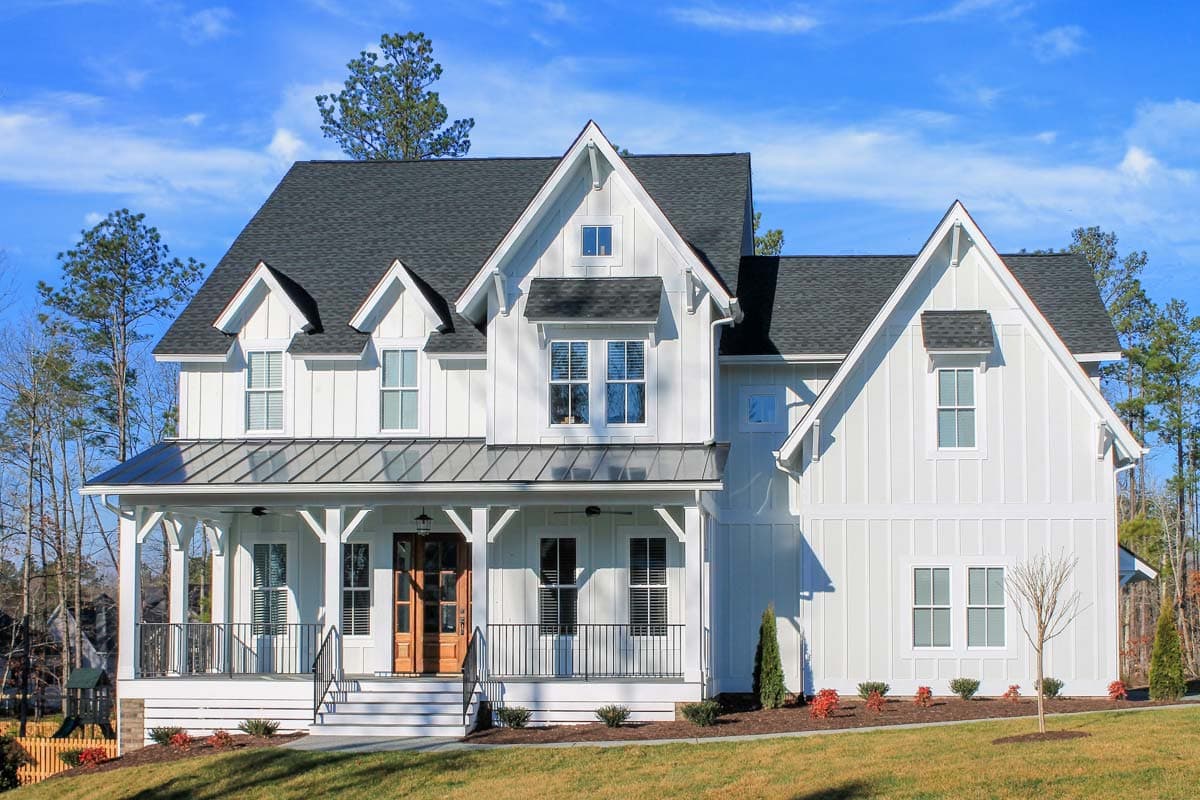 Plan 500003VV: 4 Bed Farmhouse Plan with Rocking Chair Porch - 3634 Sq Ft - Image #7 - Country, Farmhouse, Modern Farmhouse, New American