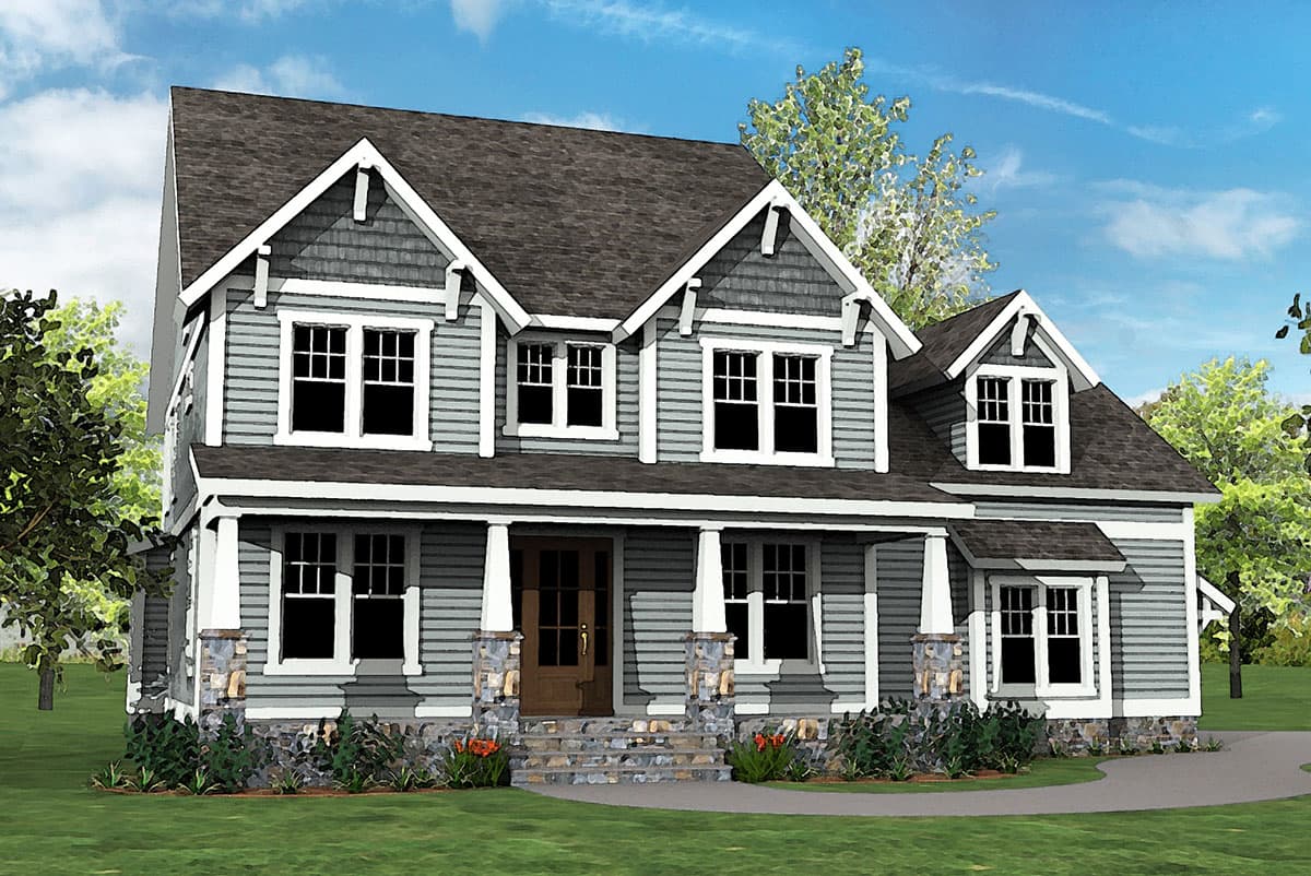 Plan 500007VV: Craftsman House Plan with Main Floor Game Room and Bonus Over Garage - Image #8 - Craftsman, Northwest