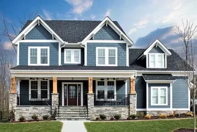 Craftsman House Plan with Main Floor Game Room and Bonus Over Garage