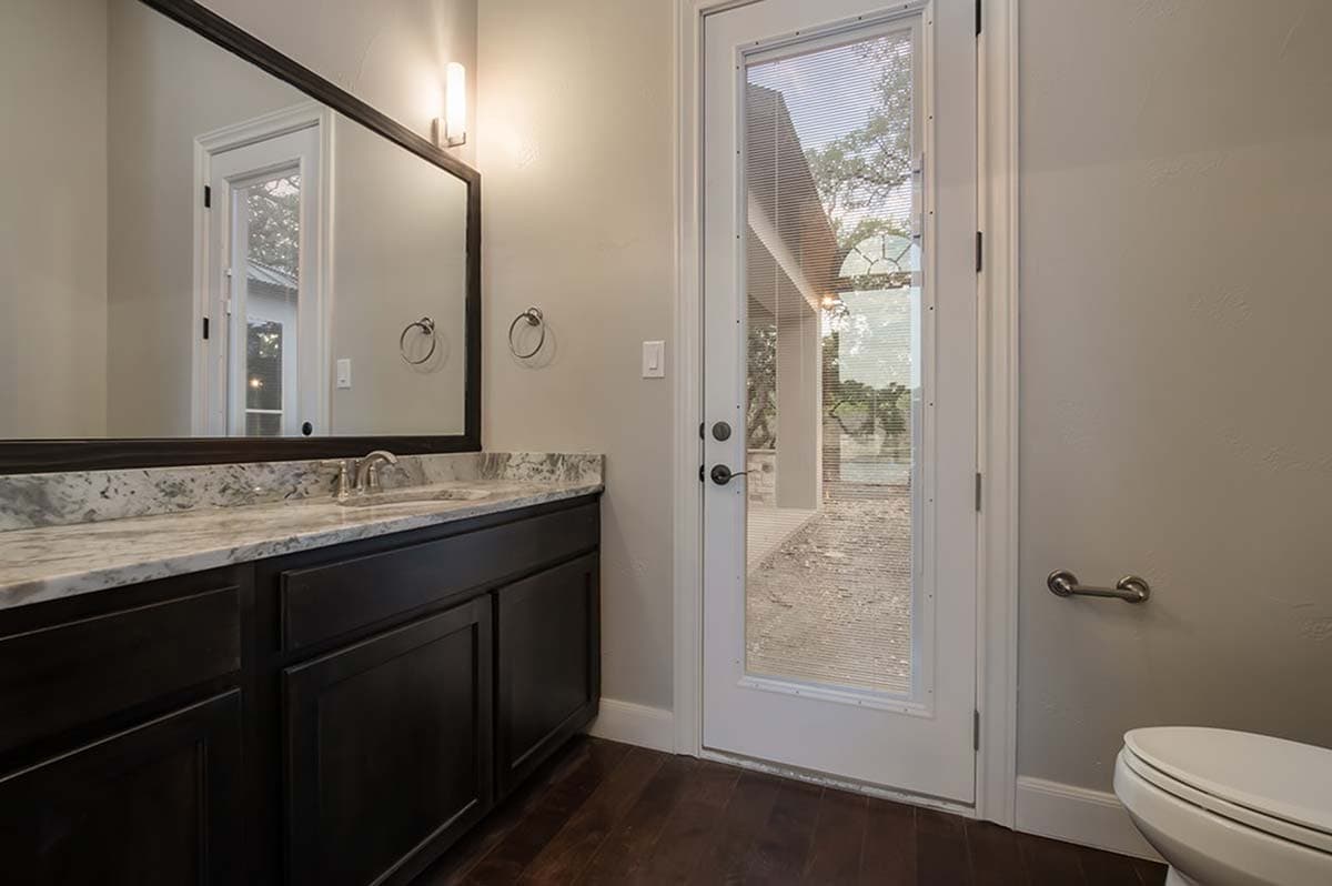 Plan 430003LY: 3 Bed Hill Country House Plan with Two Living Wings  - Image #26 - European, Hill Country, Mediterranean