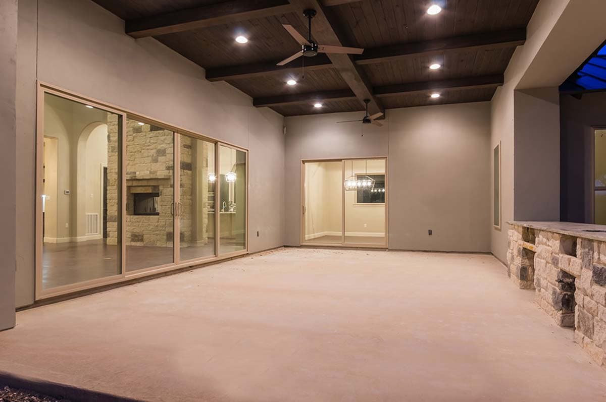 Plan 430003LY: 3 Bed Hill Country House Plan with Two Living Wings  - Image #28 - European, Hill Country, Mediterranean