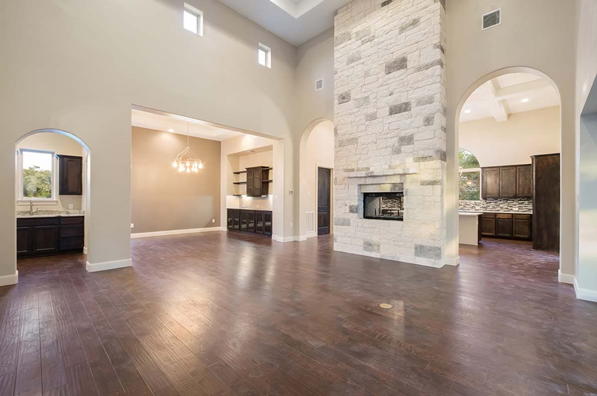 Plan 430003LY: 3 Bed Hill Country House Plan with Two Living Wings  - Image #7 - European, Hill Country, Mediterranean