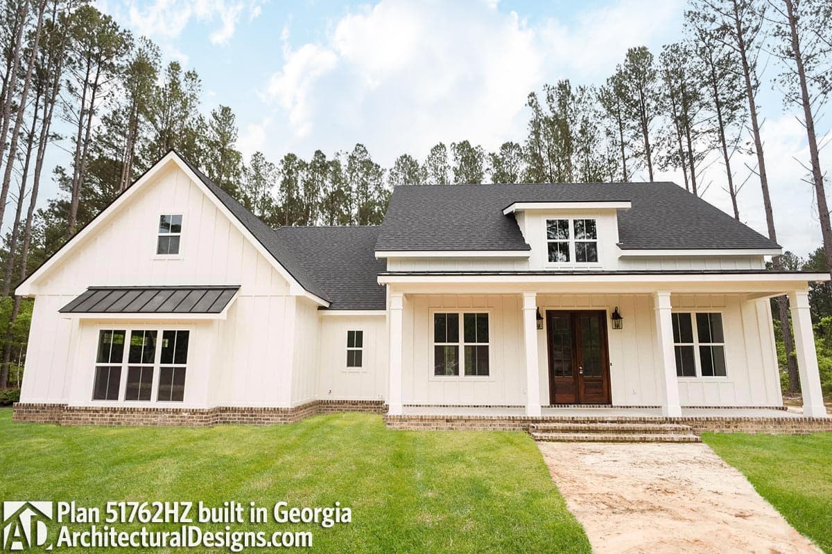 Plan 51762HZ: Budget Friendly Modern Farmhouse Plan with Bonus Room - Image #37 - Country, Farmhouse, Modern Farmhouse, New American, Traditional