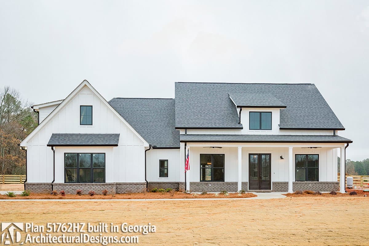 Plan 51762HZ: Budget Friendly Modern Farmhouse Plan with Bonus Room - Image #24 - Country, Farmhouse, Modern Farmhouse, New American, Traditional