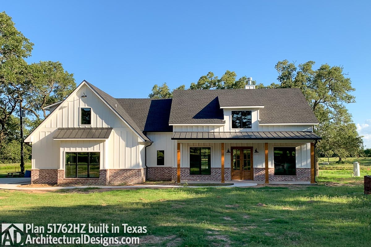 Plan 51762HZ: Budget Friendly Modern Farmhouse Plan with Bonus Room - Image #21 - Country, Farmhouse, Modern Farmhouse, New American, Traditional