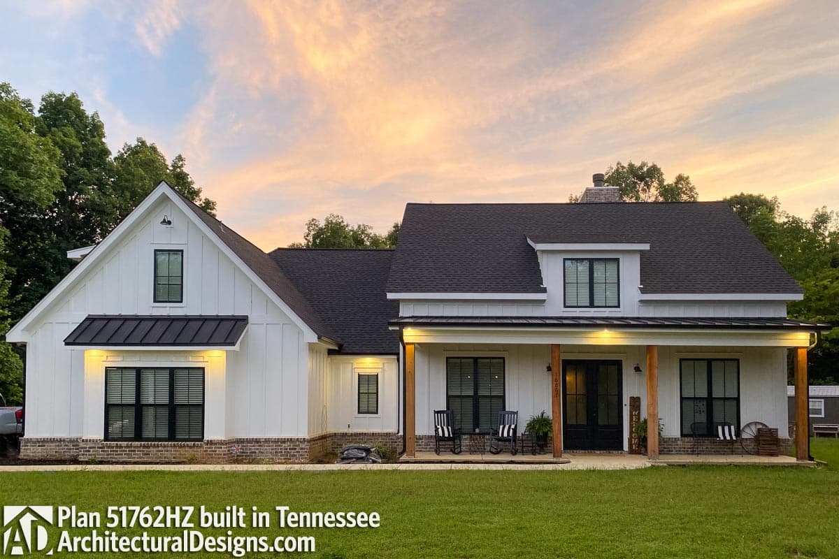 Plan 51762HZ: Budget Friendly Modern Farmhouse Plan with Bonus Room - Image #35 - Country, Farmhouse, Modern Farmhouse, New American, Traditional