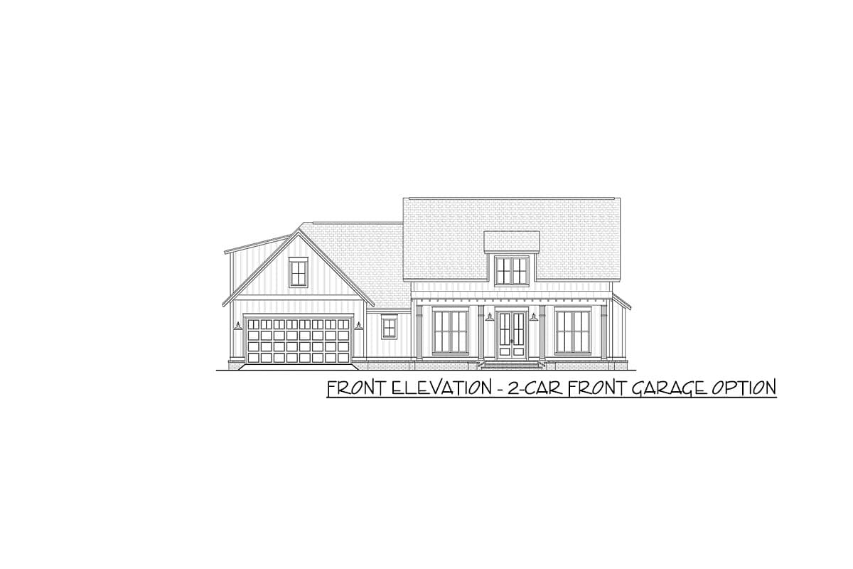 Plan 51762HZ: Budget Friendly Modern Farmhouse Plan with Bonus Room - Image #41 - Country, Farmhouse, Modern Farmhouse, New American, Traditional