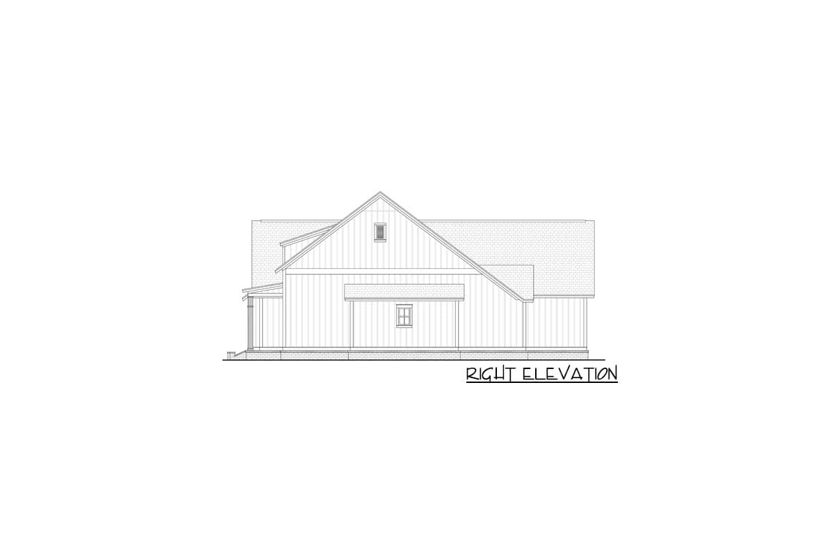 Plan 51762HZ: Budget Friendly Modern Farmhouse Plan with Bonus Room - Image #40 - Country, Farmhouse, Modern Farmhouse, New American, Traditional