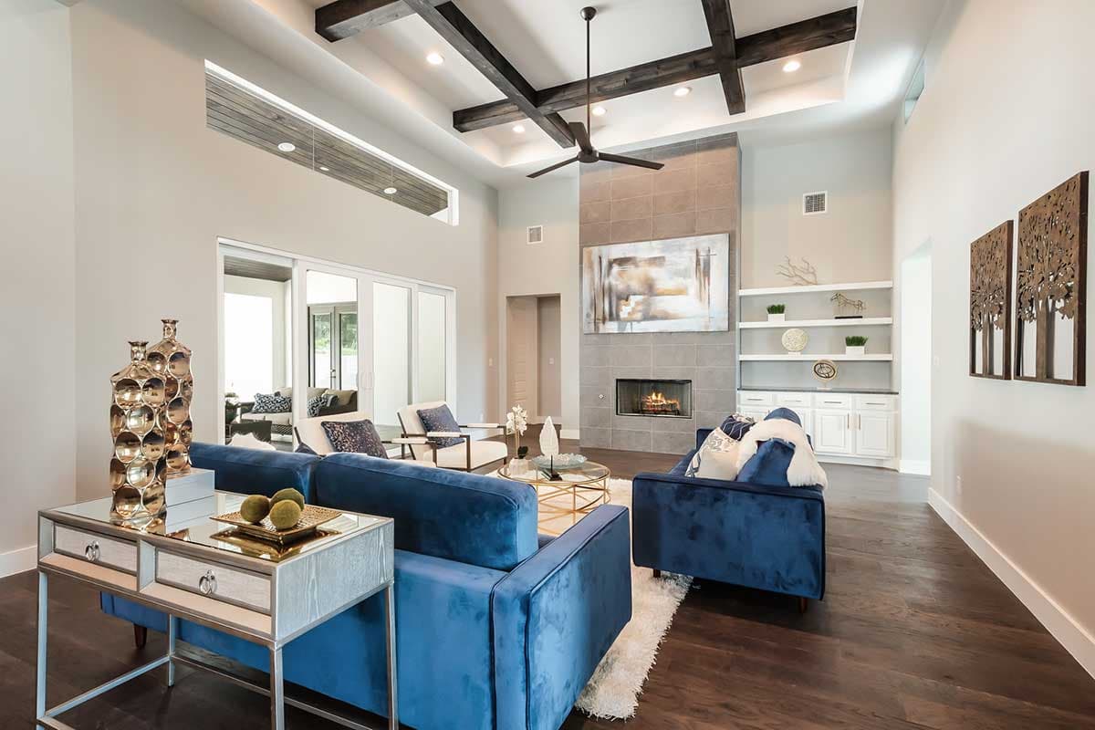 Plan 430004LY: Hill Country House Plan with Upstairs Game Room - Image #4 - European, Hill Country, Mediterranean, Transitional