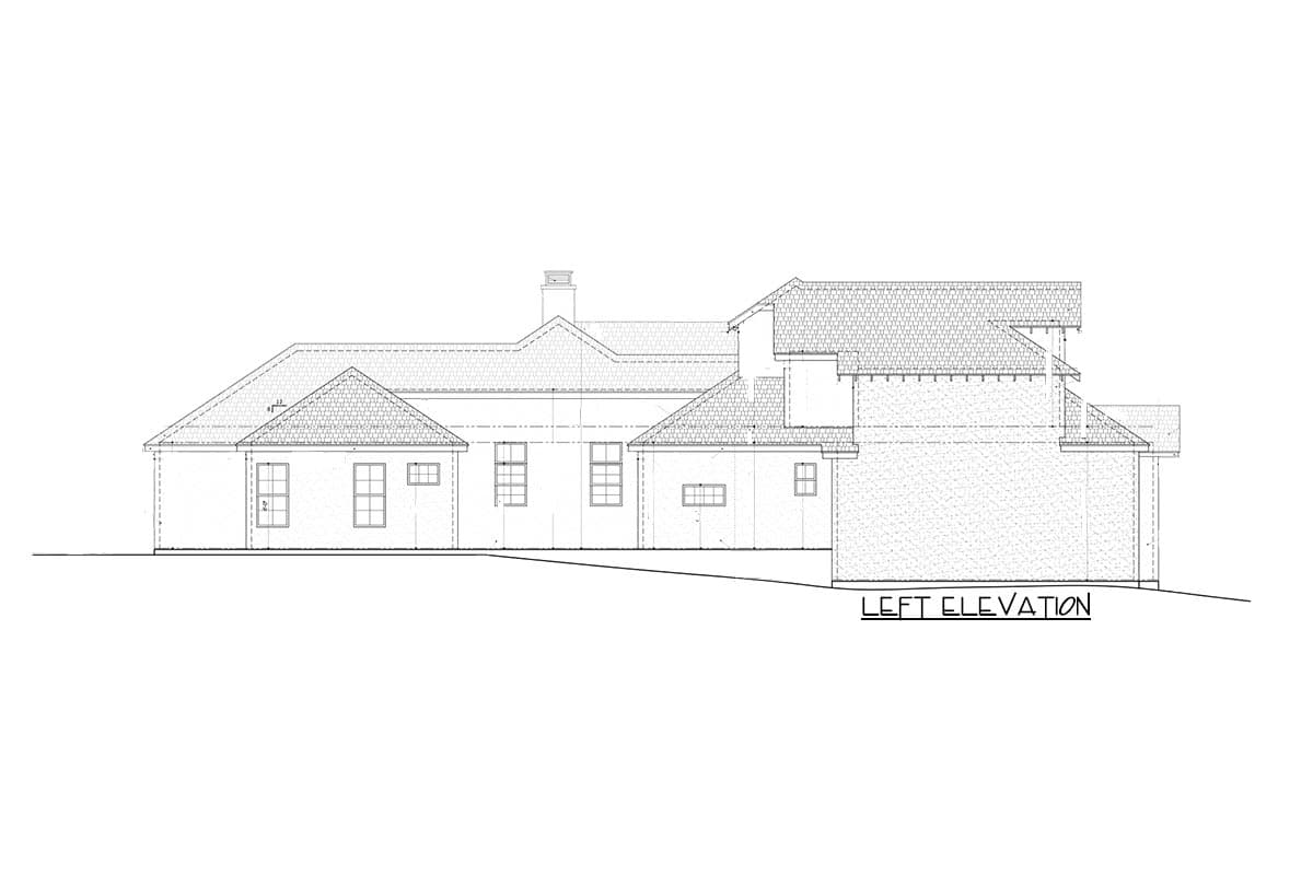 Plan 430004LY: Hill Country House Plan with Upstairs Game Room - Image #39 - European, Hill Country, Mediterranean, Transitional