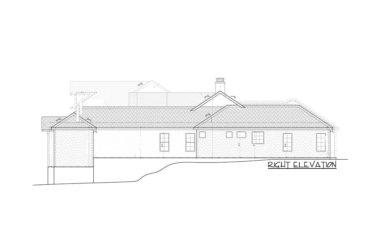 Plan 430004LY: Hill Country House Plan with Upstairs Game Room - Image #41 - European, Hill Country, Mediterranean, Transitional