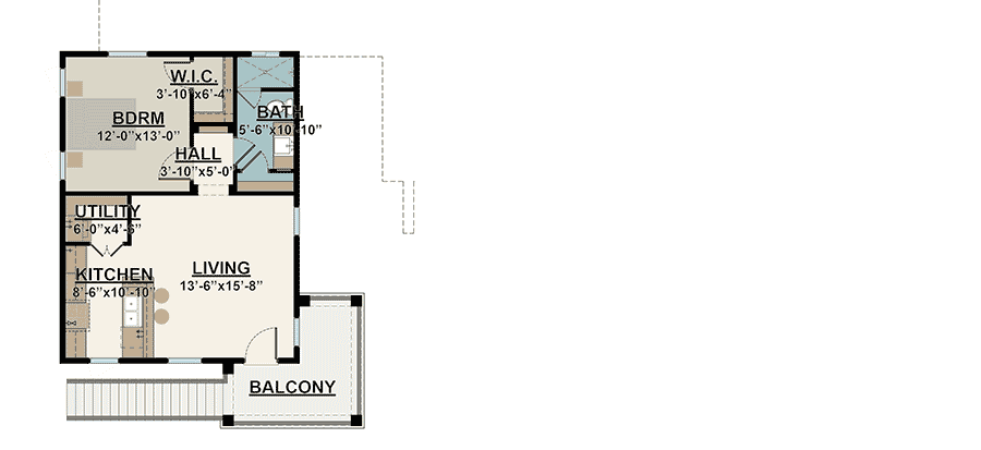 Plan 430006LY: 4 Bed Modern House Plan with Upstairs In-Law Suite - Floor Plan - 2nd Floor - Contemporary, Mid Century Modern, Modern