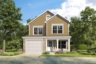 Traditional House Plan for a Narrow Lot
