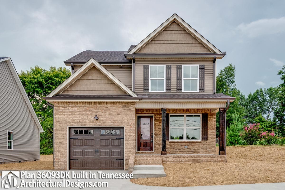 build gallery item - House Plan 36093DK Comes to Life in Tennessee