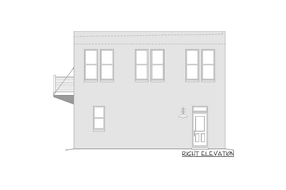 Plan 68472VR: Modern Cube Shaped House Plan - Image #5