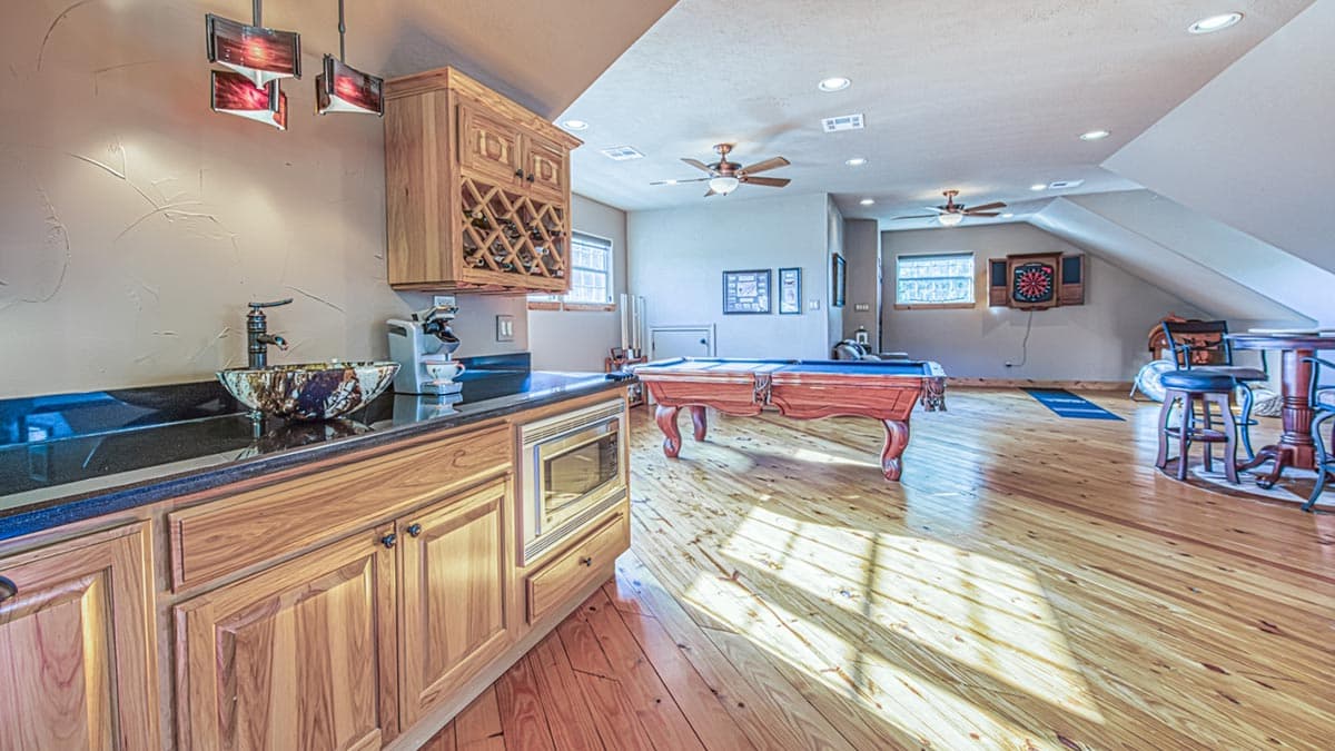 Plan 68471VR: Detached Garage Plan with Man Cave Potential - Image #6 - Country, Traditional