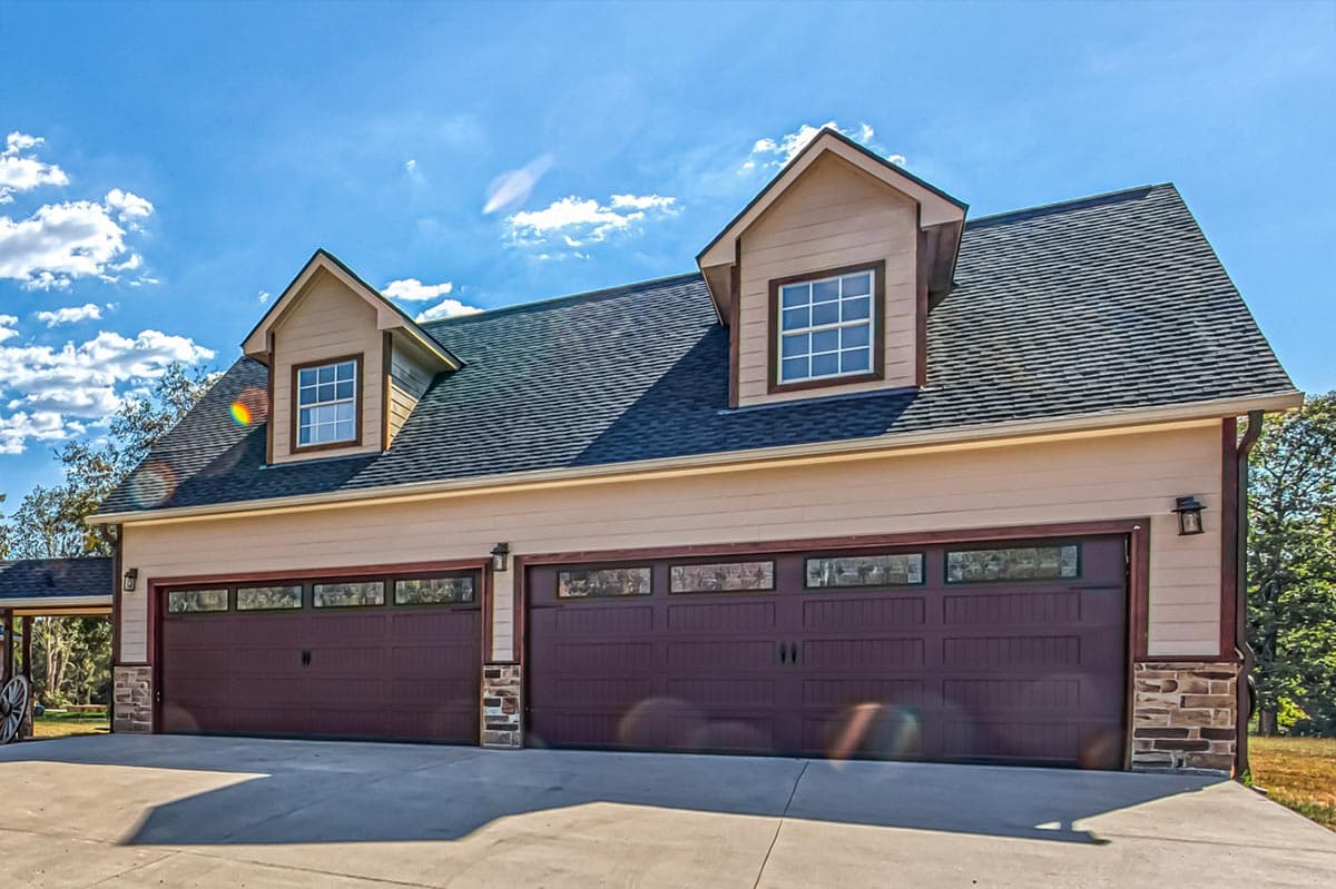 Plan 68471VR: Detached Garage Plan with Man Cave Potential - Image #9 - Country, Traditional