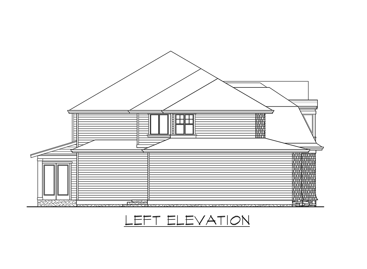 Plan 23684JD: Upscale 5 Bed House Plan - Image #27 - Northwest, Shingle