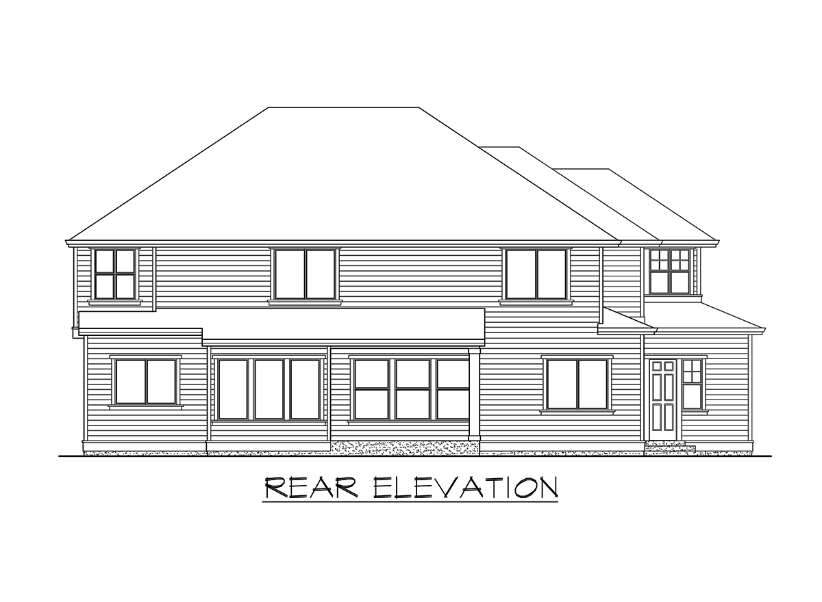 Plan 23684JD: Upscale 5 Bed House Plan - Image #28 - Northwest, Shingle