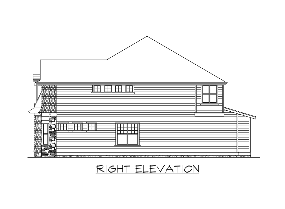 Plan 23684JD: Upscale 5 Bed House Plan - Image #29 - Northwest, Shingle