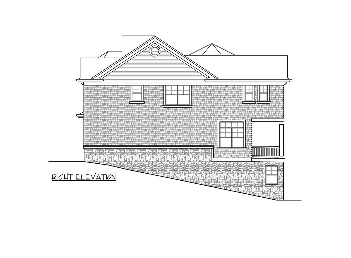 Plan 23683JD: Northwest House Plan for a Sloping Lot - Image #41 - New American, Northwest, Traditional
