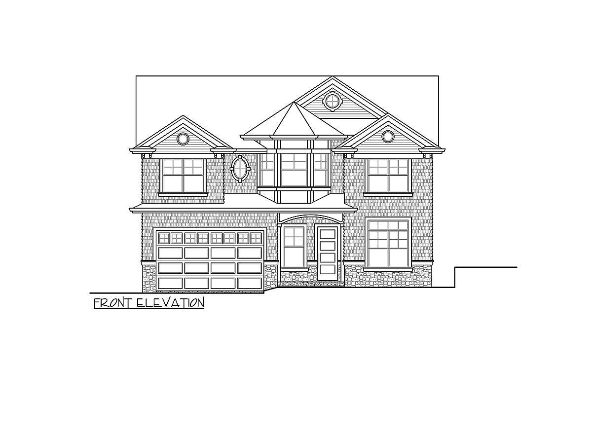 Plan 23683JD: Northwest House Plan for a Sloping Lot - Image #38 - New American, Northwest, Traditional