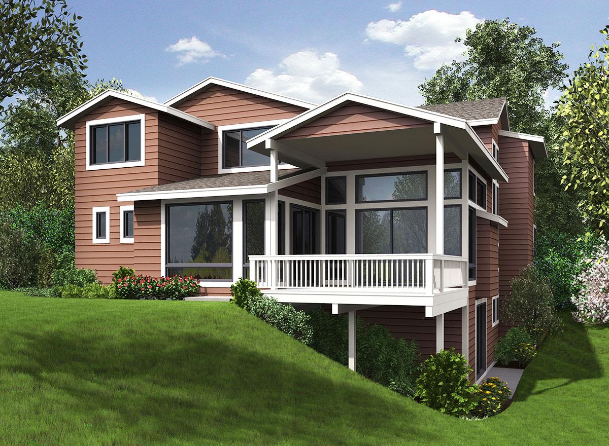 Plan 23685JD: Northwest House Plan with a Contemporary Flair - Image #35 - Contemporary, Modern, Northwest