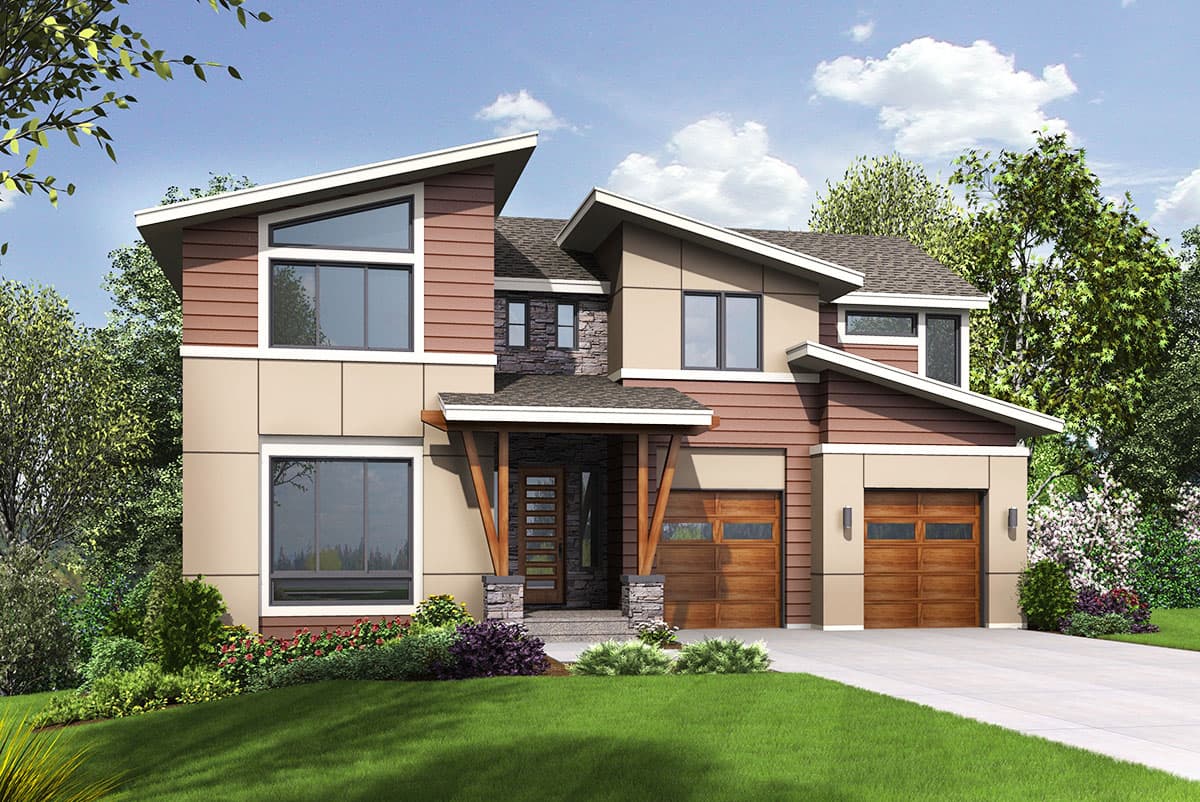 Plan 23685JD: Northwest House Plan with a Contemporary Flair - Image #34 - Contemporary, Modern, Northwest