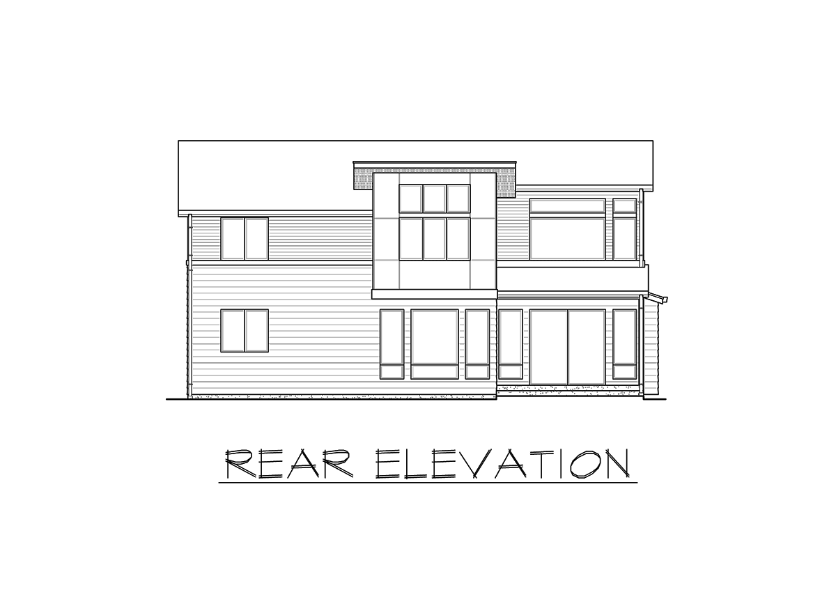Plan 23686JD: Modern House Plan with Upstairs Options - Image #33 - Contemporary, Modern, Northwest