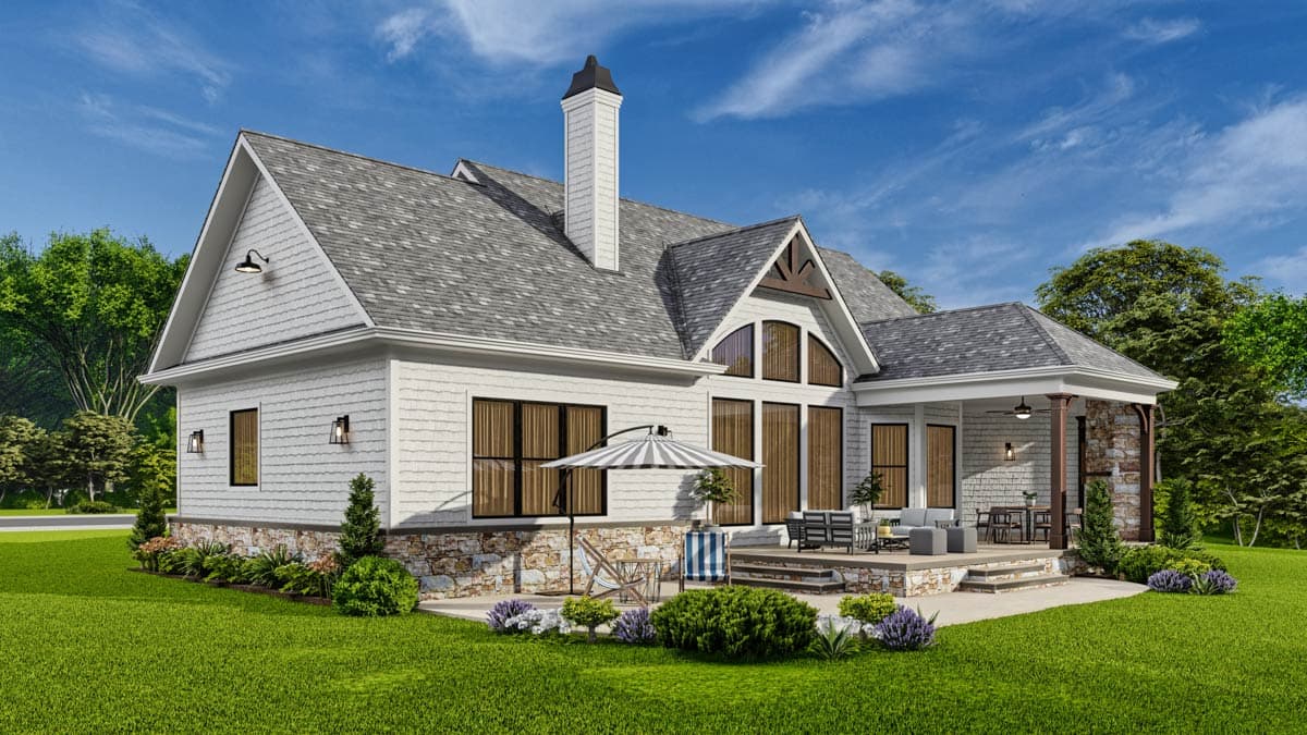 Plan 25632GE: Affordable Gable Roofed Ranch Home Plan With Basement - Image #14 - Craftsman, Northwest, Rustic