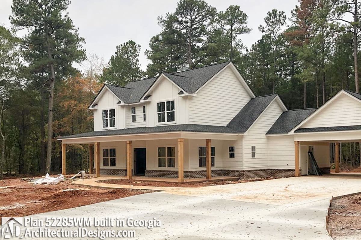 Plan 52285WM: 4-Bed Country Farmhouse Plan - 1938 Sq Ft - Image #18 - Country, Farmhouse, Modern Farmhouse, Southern, Traditional