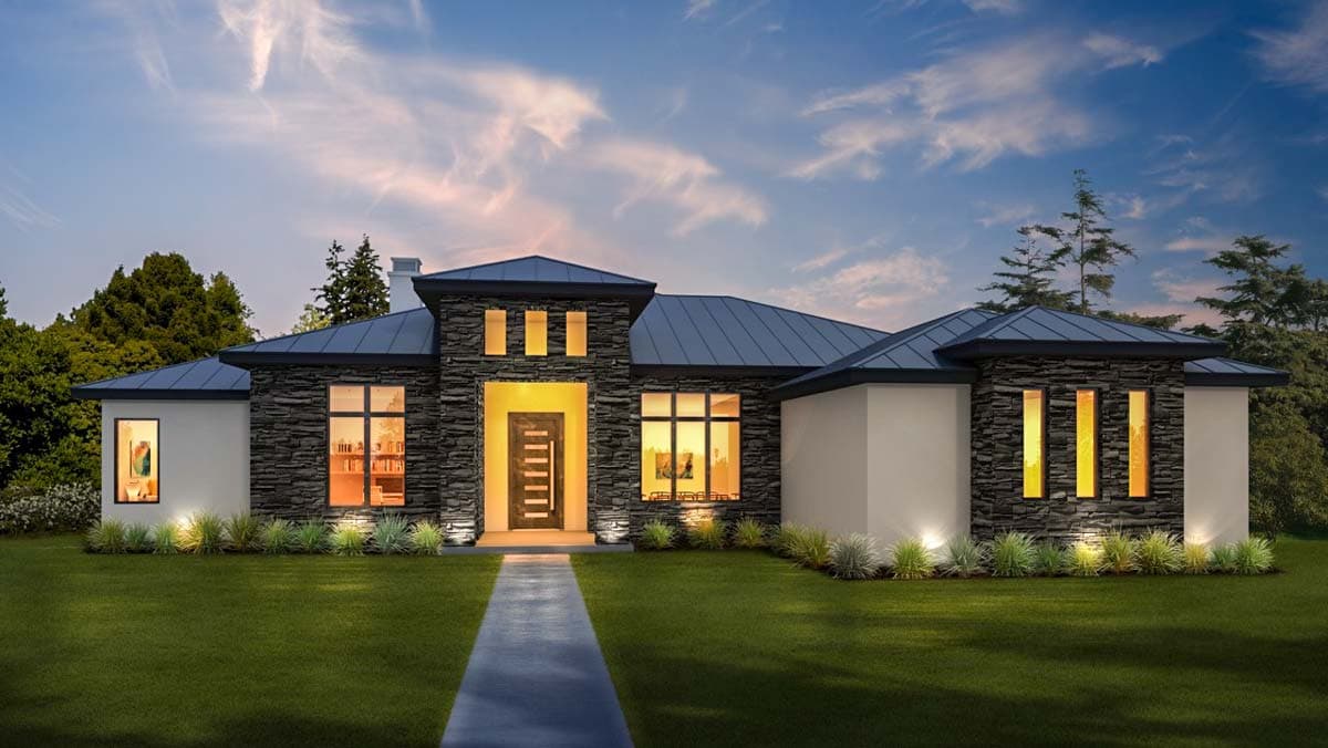 Plan 430009LY: Modern Hill Country Retreat - Image #43 - Contemporary, Hill Country