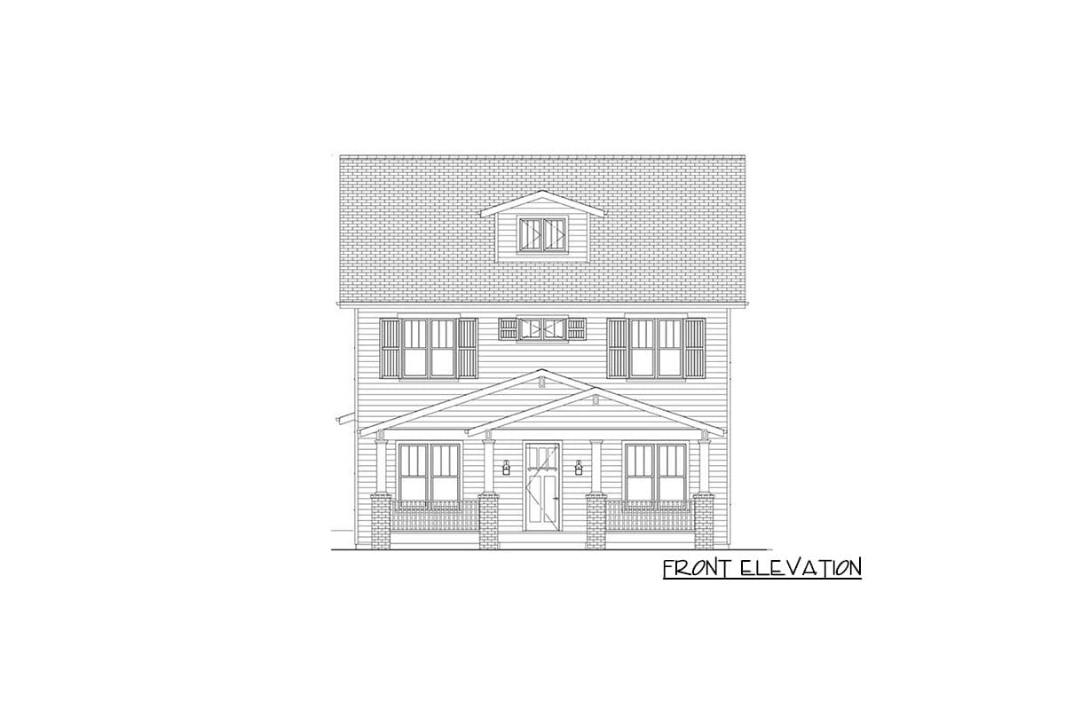 Plan 50125PH: Craftsman House Plan with Optional Third Floor - Image #5 - Bungalow, Craftsman, Northwest