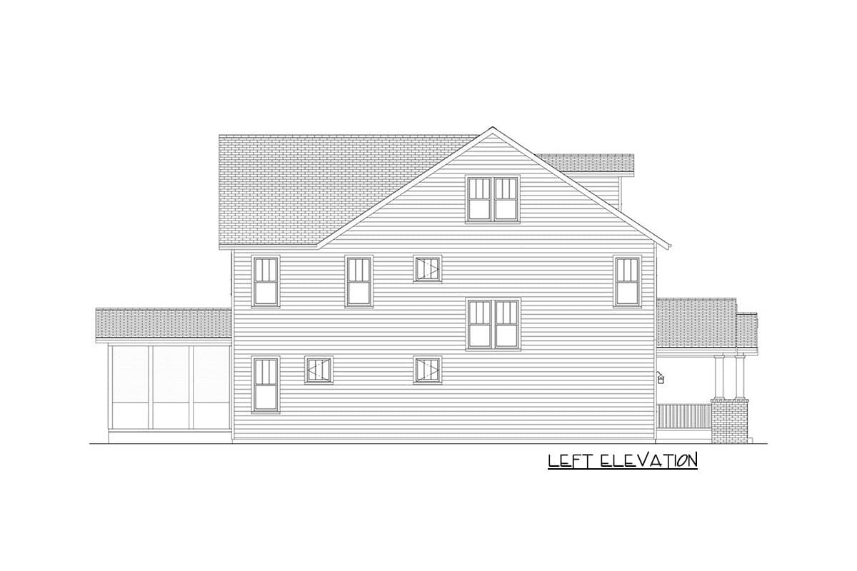 Plan 50125PH: Craftsman House Plan with Optional Third Floor - Image #6 - Bungalow, Craftsman, Northwest