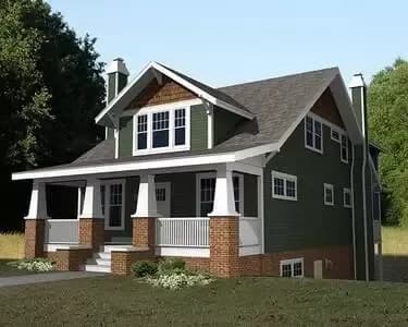 Comfortable Craftsman With Flex Room