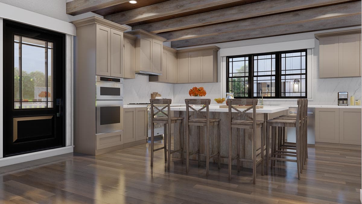 Plan 70552MK: Rustic Country Home Plan with Wraparound Porch - 3380 Sq Ft - Image #21 - Country, Farmhouse, Low Country, Rustic, Vacation