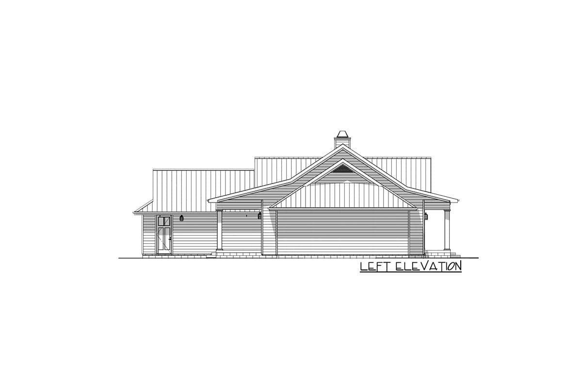 Plan 28911JJ: Flexible Country Plan with Detached Garage - Image #9 - Country, Farmhouse, Modern Farmhouse, Ranch, Traditional