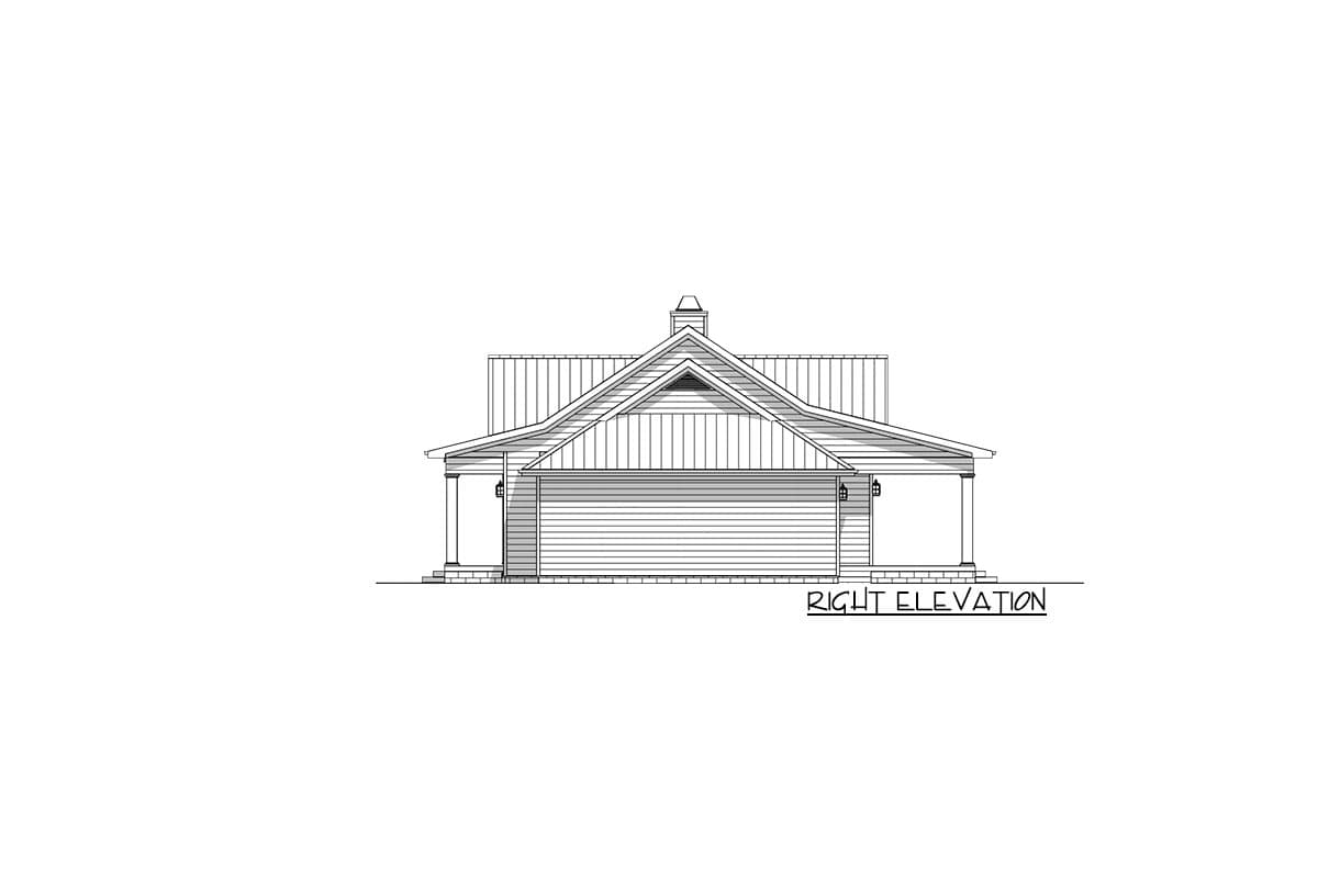 Plan 28911JJ: Flexible Country Plan with Detached Garage - Image #11 - Country, Farmhouse, Modern Farmhouse, Ranch, Traditional