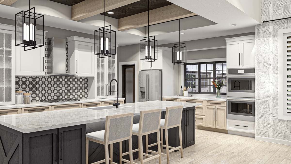 Plan 62666DJ: Five Bedroom Modern Farmhouse with In-law Suite - Image #7 - Country, Farmhouse, Modern Farmhouse, New American, Southern, Traditional