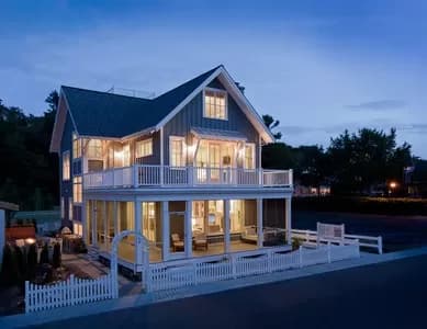 Beach House Plan with Third Floor Bunk Beds and Decks Galore - 2769 Sq Ft