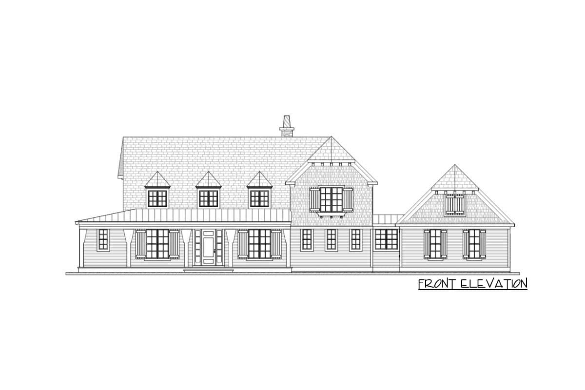 Plan 970006VC: Three Bed New American House Plan with Optional Lower Level - Image #30 - New American, Traditional