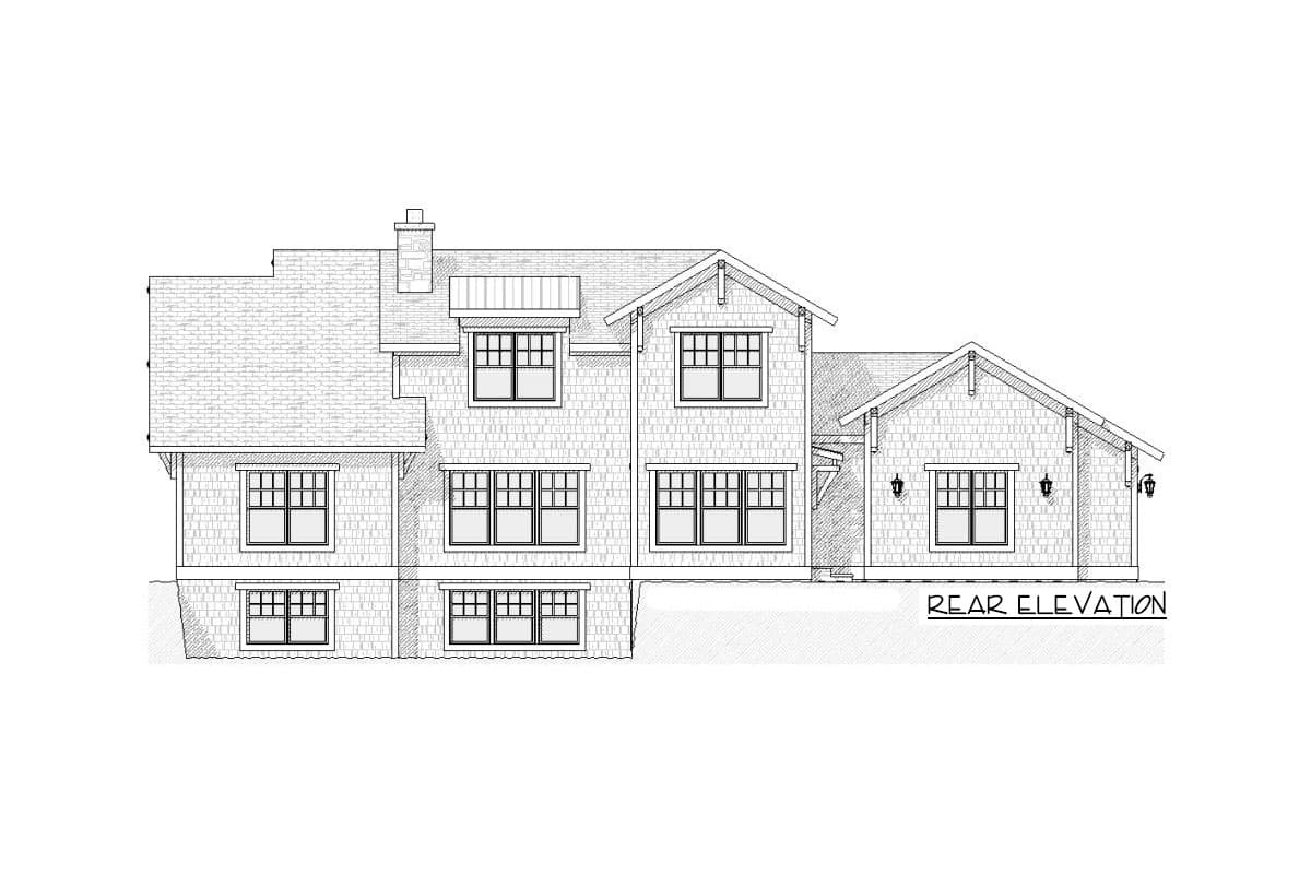 Plan 970012VC: Charming Craftsman with Two-Story Den - Image #15 - Bungalow, Craftsman, New American, Northwest