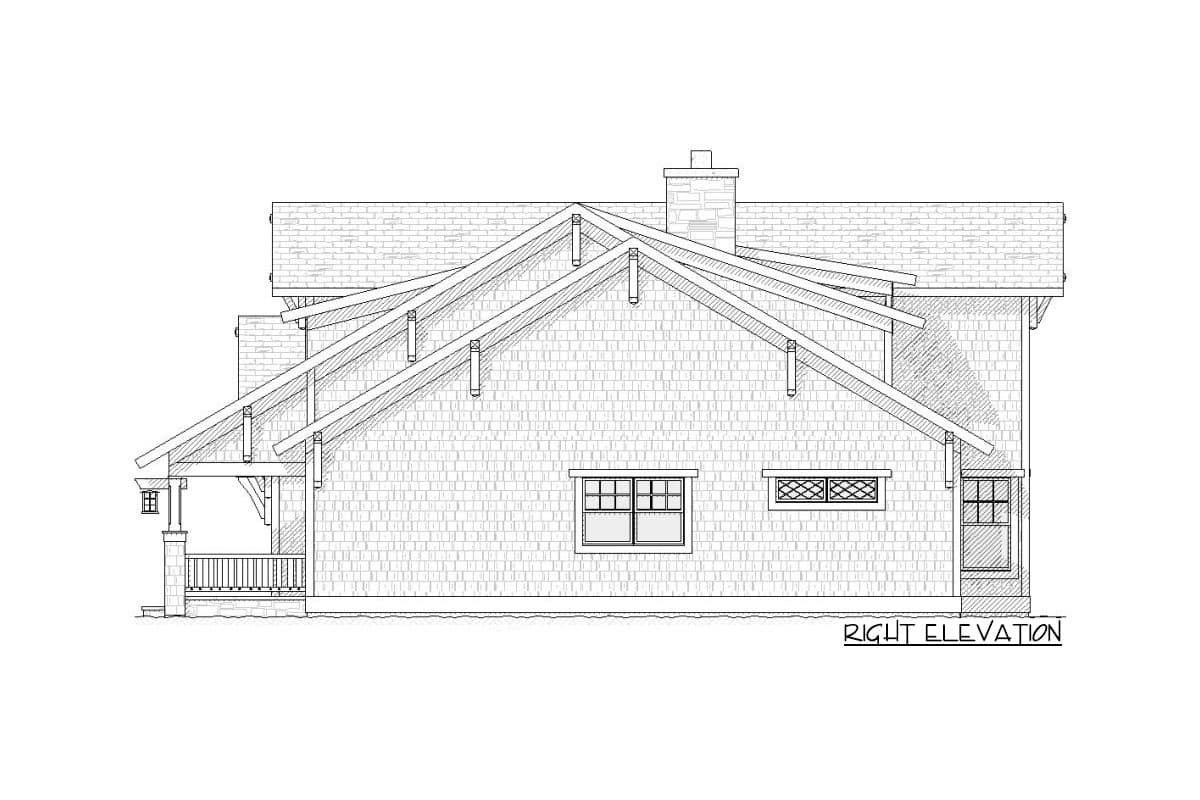 Plan 970012VC: Charming Craftsman with Two-Story Den - Image #16 - Bungalow, Craftsman, New American, Northwest