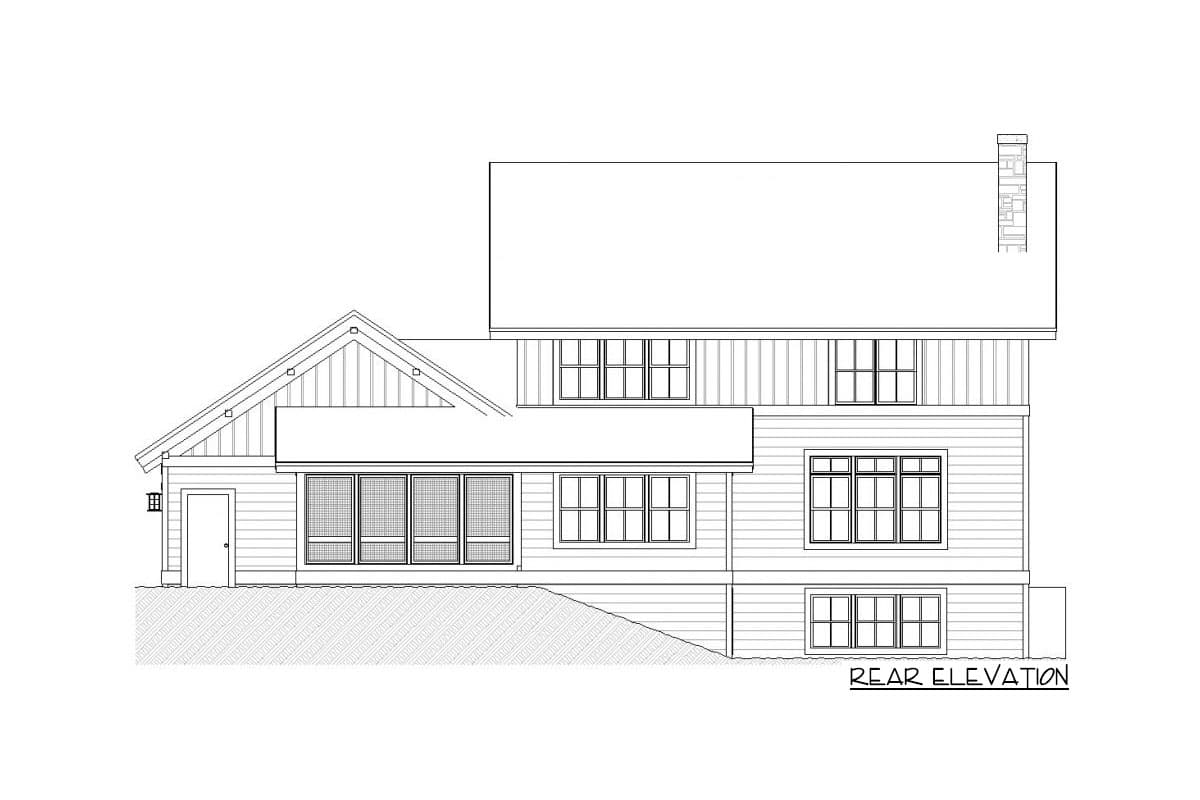 Plan 970013VC: 2-Story Country House Plan with Garage Options - Image #8 - Country, New American, Traditional