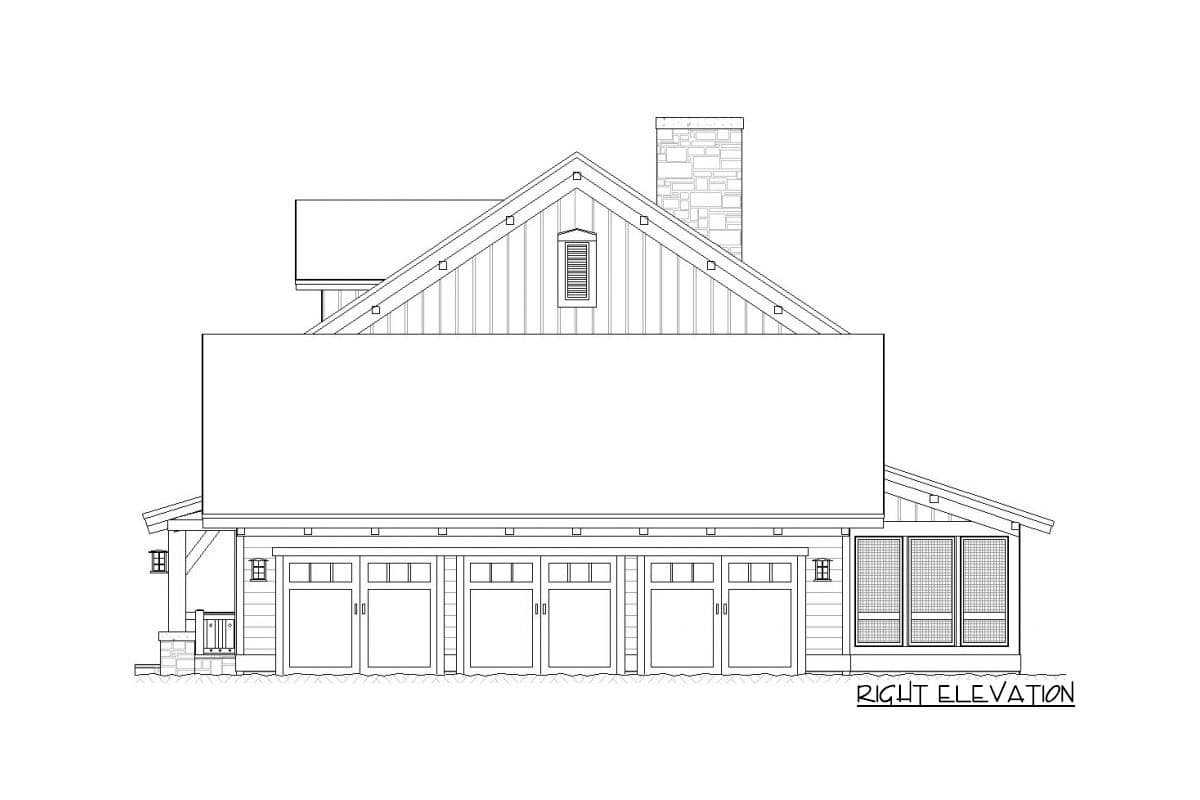 Plan 970013VC: 2-Story Country House Plan with Garage Options - Image #9 - Country, New American, Traditional